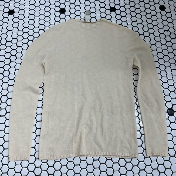 Agnona fleece wool base layer light sweater w flaws size EU 44 - Picture 3 of 7